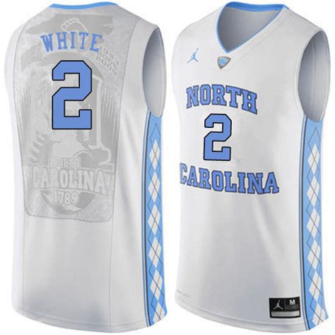 coby white unc jersey